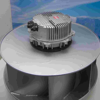 ใบ 140 มม น้ําหนัก 1.3 กิโลกรัม EC พัดลมหลอมศูนย์กลาง พัดลมเย็น rotor ภายนอก