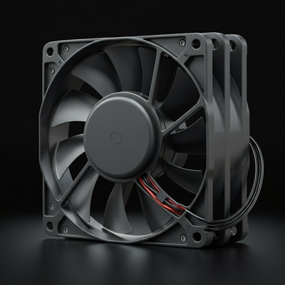 ใบมีด 250 มิลลิเมตรความทนทานอุณหภูมิสูง 60 °C กับพลังงาน 175W Axial Fan