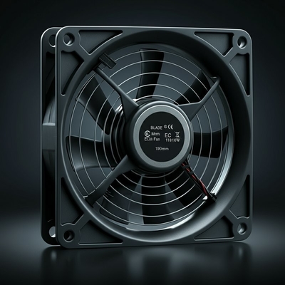 พลังงานใบ 190mm 116W ความต้านทานอุณหภูมิสูง 60 °C EC