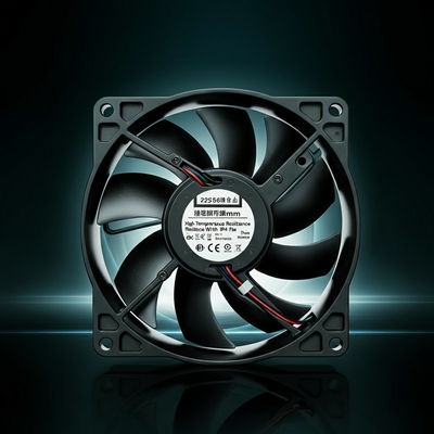 ใบมีด 225 มิลลิเมตร ทนต่ออุณหภูมิสูง 60 °C กับ IP54 EC Axial Fan
