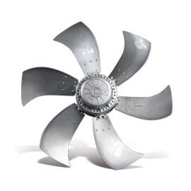 ใบมีดอลูมิเนียมอัลลอยด์ 600rpm AC Axial Fan พร้อมใบมีด 630mm