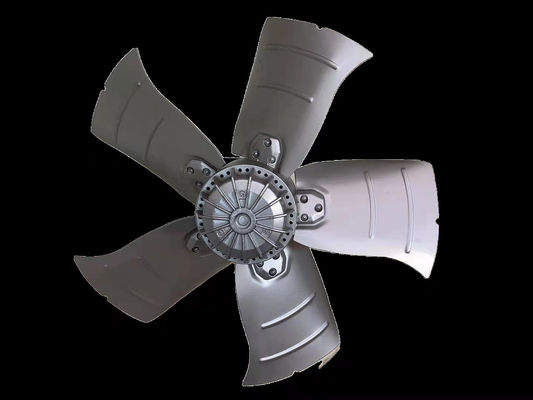 ใบมีดอลูมิเนียมอัลลอยด์ 600rpm EC Axial Fan 630mm Blade