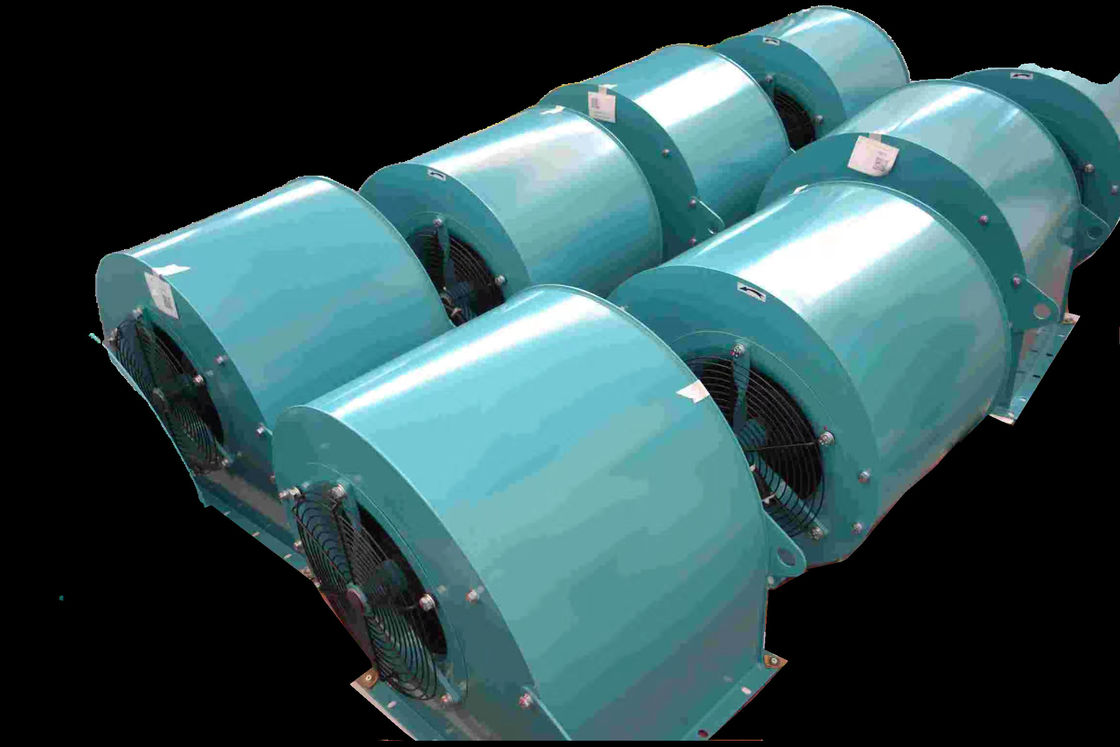 Three Phase 6 Pole Double Inlet 860 rpm Forward Centrifugal Fan with 280mm Blade