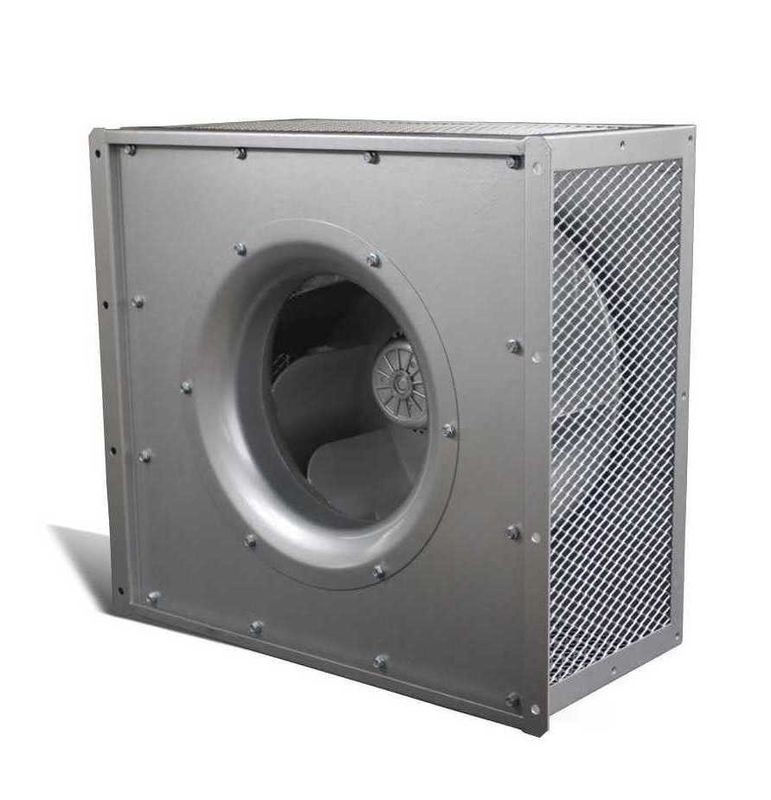 ควบคุมแรงดันไฟฟ้าได้ 1180 รอบต่อนาที วิศวกรรมพัดลม Forward Centrifugal Fan 225 Mm Impeller